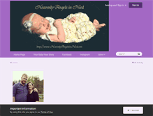 Tablet Screenshot of heavenlyangelsinneed.com